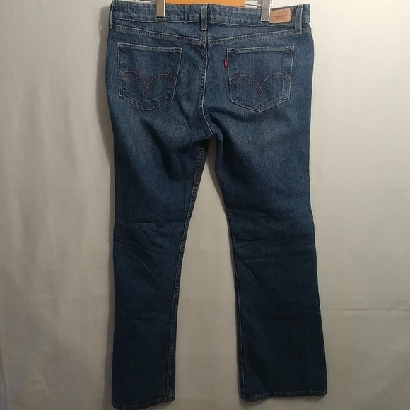 Levi's 518 Superlow Bootcut Juniors Jeans - Picture 2 of 8